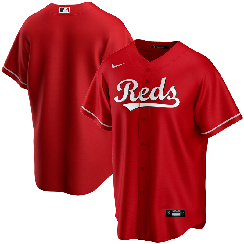 2020 MLB Youth Cincinnati Reds Nike Red Alternate 2020 Replica Team Jersey 1->youth mlb jersey->Youth Jersey